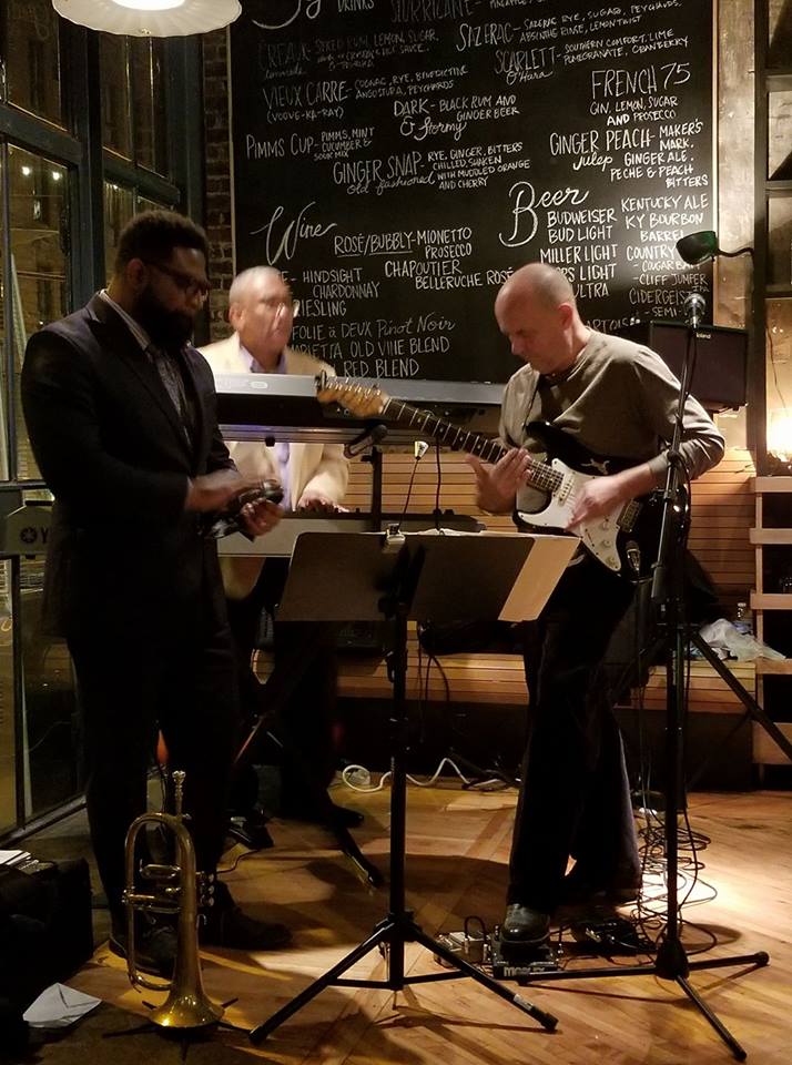 Bruce Lewis with guests, Keith McCutchen and Marlin McKay